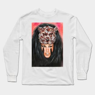 Yasmeen Ghauri Long Sleeve T-Shirt